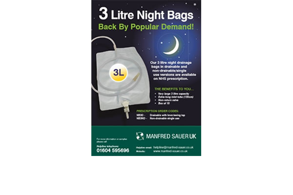 Night Drainage Bag information